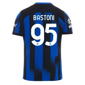 Inter Milan Alessandro Bastoni #95 Domaci Dres 2023-24 Kratak Rukavima